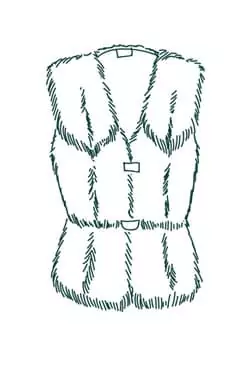 Цена химчистки мехового жилета без капюшона в Москве