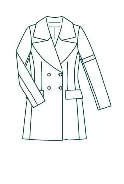 Цена химчистки полупальто без отделки натуральным мехом в Москве