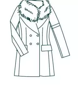 Цена химчистки полупальто с отделкой натуральным мехом в Москве