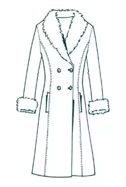 Цена химчистки шерстяного пальто с отделкой натуральным мехом в Москве