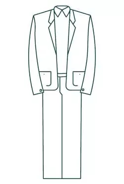 Цены на химчистку мужского костюма двойки в Моске