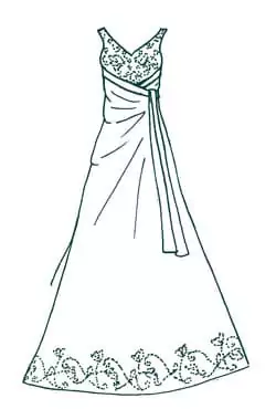 Цены на химчистку вечернего платься сложного покроя в Москве